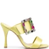 Women Manolo Blahnik Crystal-embellished Sandals