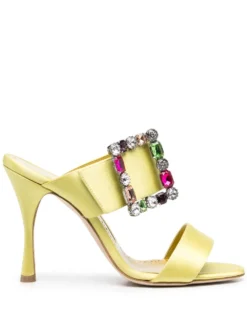 Women Manolo Blahnik Crystal-embellished Sandals