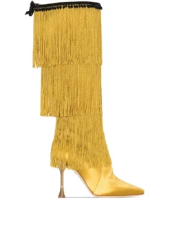 Women Manolo Blahnik Flequillohi 105mm Calf-length Boots