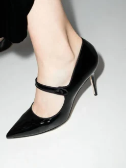 Women Manolo Blahnik Campari 90mm Patent Leather Pumps -Manolo Blahnik 17903126 39707504 1000