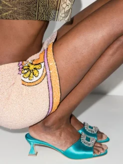 Women Manolo Blahnik Laalita 50mm Mules 6 Women Manolo Blahnik Laalita 50mm Mules -Manolo Blahnik 17903313 40585568 1000