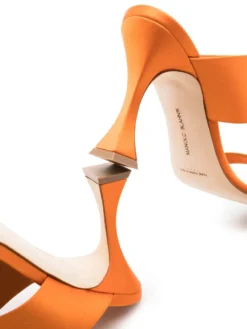 Women Manolo Blahnik Laali 105mm Crystal-embellished Sandals -Manolo Blahnik 17903315 40588537 1000