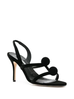 Women Manolo Blahnik Sevilla Sling 90mm Sandals -Manolo Blahnik 18311205 42120831 1000