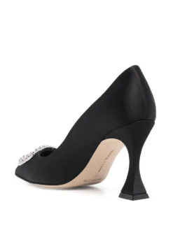 Women Manolo Blahnik Buckle-detail 85mm Heeled Pumps -Manolo Blahnik 18495042 39854287 1000