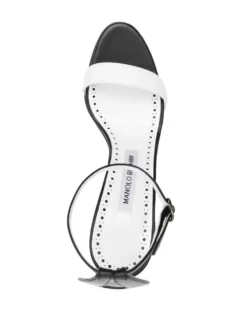 Women Manolo Blahnik Chatra 105mm Heel Leather Sandals -Manolo Blahnik 18523369 39879095 1000