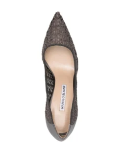 Women Manolo Blahnik BB Lace 105mm Pumps -Manolo Blahnik 18767072 40619709 1000