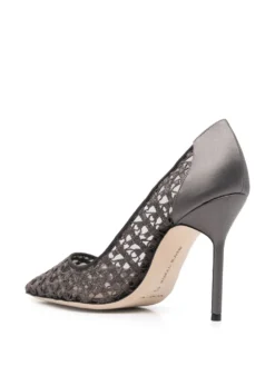 Women Manolo Blahnik BB Lace 105mm Pumps -Manolo Blahnik 18767072 40619712 1000