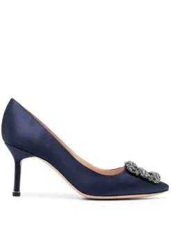 Women Manolo Blahnik 70mm Hangisi Pumps