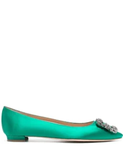 Women Manolo Blahnik Hangisi Flat Ballerinas