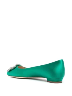 Women Manolo Blahnik Hangisi Flat Ballerinas -Manolo Blahnik 18921237 41592535 1000