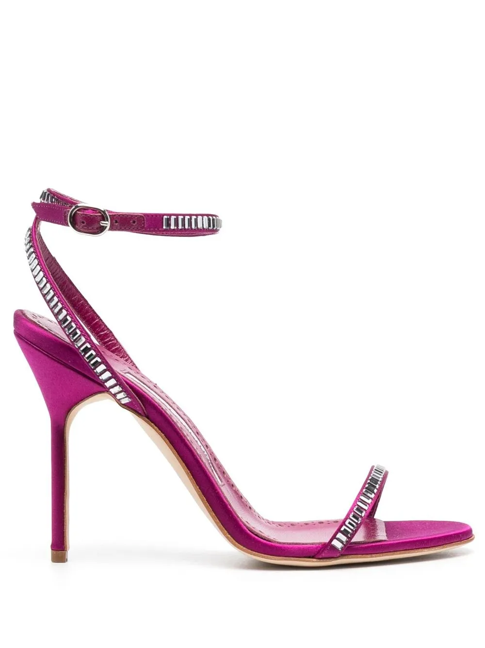Women Manolo Blahnik Crinastra Crystal-embellished Sandals 1 Women Manolo Blahnik Crinastra Crystal-embellished Sandals