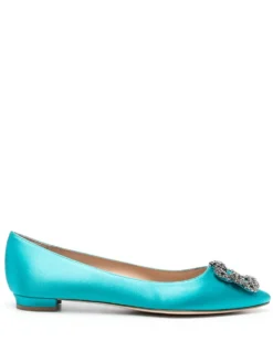 Women Manolo Blahnik Hangisi Flat Ballerinas