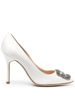 Women Manolo Blahnik Hangisi 90mm Pumps