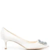 Women Manolo Blahnik Hangisi Heeled Pumps