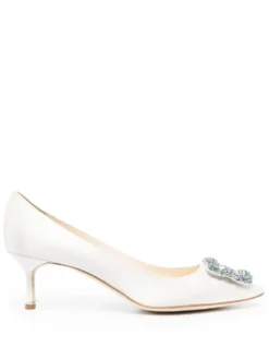 Women Manolo Blahnik Hangisi Heeled Pumps