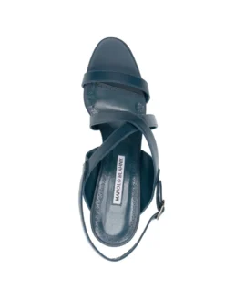 Women Manolo Blahnik Singanu Sling-back Heeled Sandals -Manolo Blahnik 19071034 44141714 1000