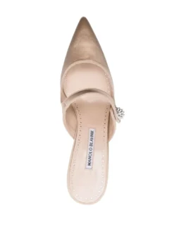 Women Manolo Blahnik Camparimu 70mm Pointed Mules -Manolo Blahnik 19071036 43646641 1000