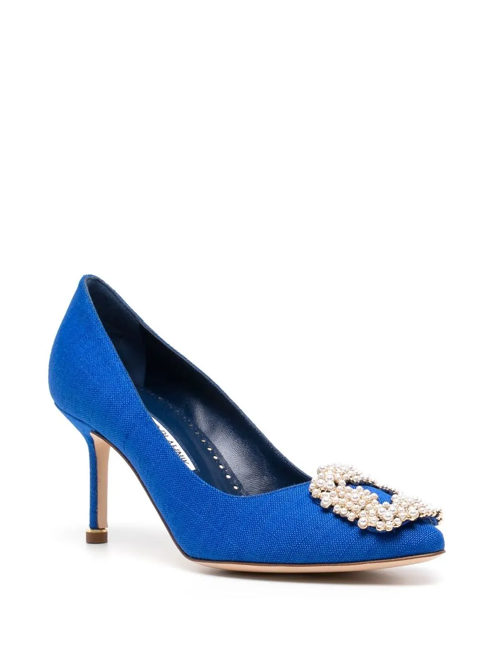 Women Manolo Blahnik Hangisi 80mm Pumps 2 Women Manolo Blahnik Hangisi 80mm Pumps - Image 2