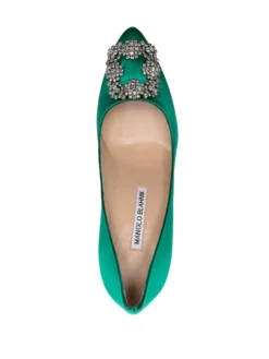 Women Manolo Blahnik Hangsi 105mm Pumps -Manolo Blahnik 19094850 41730906 1000