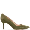 Women Manolo Blahnik Tora 70mm Suede Pumps
