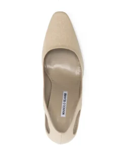 Women Manolo Blahnik Toplaca 105mm Cut-out Pumps -Manolo Blahnik 19176961 45158560 1000