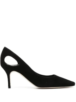 Women Manolo Blahnik Toplaca 70mm Suede Pumps