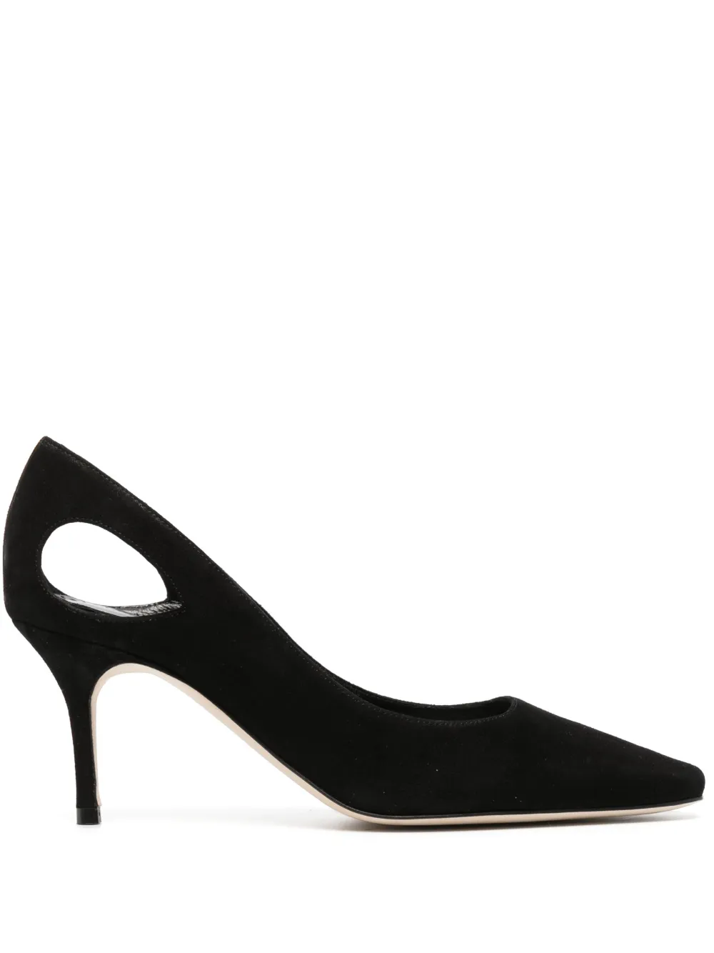 Women Manolo Blahnik Toplaca 70mm Suede Pumps 1 Women Manolo Blahnik Toplaca 70mm Suede Pumps
