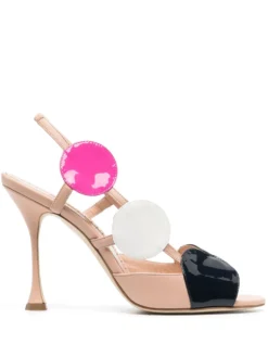 Women Manolo Blahnik Munir 110mm Open-toe Sandals
