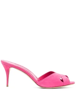 Women Manolo Blahnik Mumbimu Suede Mules