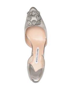 Women Manolo Blahnik 70mm Hangisli Satin Pumps 5 Women Manolo Blahnik 70mm Hangisli Satin Pumps -Manolo Blahnik 19176974 44755792 1000