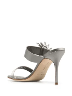 Women Manolo Blahnik Chivela 110mm Open-toe Mules -Manolo Blahnik 19176984 45009663 1000