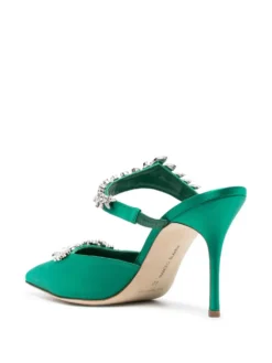 Women Manolo Blahnik Lurum 90mm Embellished Mules 6 Women Manolo Blahnik Lurum 90mm Embellished Mules -Manolo Blahnik 19285889 44068648 1000