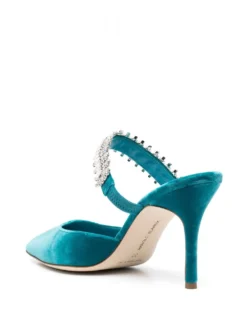 Women Manolo Blahnik Lutara 90mm Pointed Mules 6 Women Manolo Blahnik Lutara 90mm Pointed Mules -Manolo Blahnik 19327602 42533025 1000