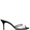 Women Manolo Blahnik Jadifa Transparent Heeled 70mm Mules