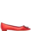 Women Manolo Blahnik Hangisi Flat Pumps