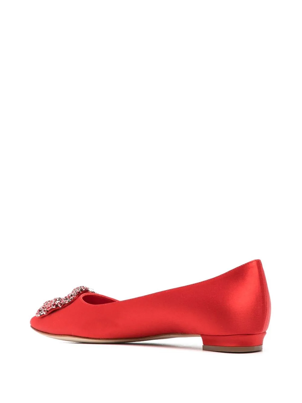 Women Manolo Blahnik Hangisi Flat Pumps 3 Women Manolo Blahnik Hangisi Flat Pumps - Image 3