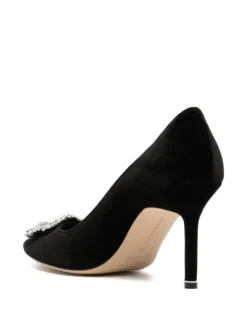 Women Manolo Blahnik Hangisi Jewel-buckle 105mm Pumps 6 Women Manolo Blahnik Hangisi Jewel-buckle 105mm Pumps -Manolo Blahnik 19410256 43198616 1000