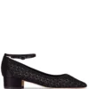 Women Manolo Blahnik Lace-panelling Low-heel Pumps