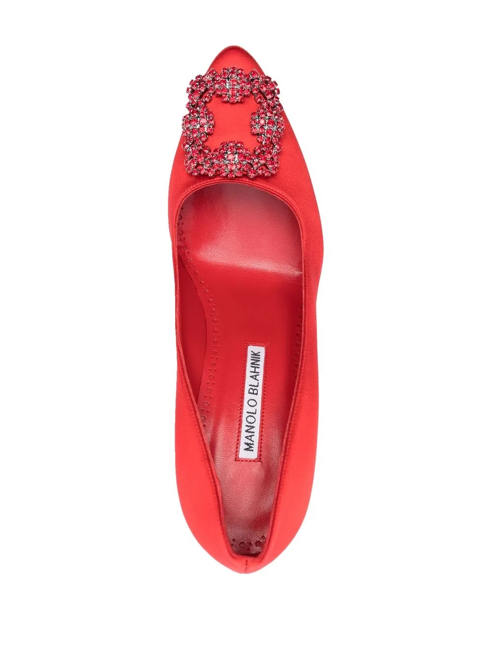 Women Manolo Blahnik Hangisi 100mm Pumps 4 Women Manolo Blahnik Hangisi 100mm Pumps - Image 4