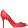 Women Manolo Blahnik Hangisi 100mm Pumps