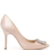 Women Manolo Blahnik Hangisi 105mm Pumps