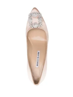 Women Manolo Blahnik Hangisi 105mm Pumps -Manolo Blahnik 19450915 43348389 1000