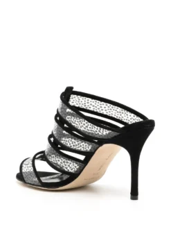 Women Manolo Blahnik 90mm Open-toe Mules -Manolo Blahnik 19478951 43564435 1000