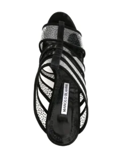 Women Manolo Blahnik 90mm Open-toe Mules -Manolo Blahnik 19478951 43564436 1000