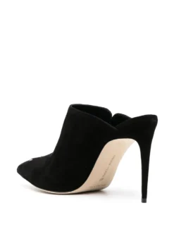 Women Manolo Blahnik Dobre 105mm Suede Mules -Manolo Blahnik 19488027 50497890 1000