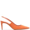 Women Manolo Blahnik Alassa 70mm Suede Pumps