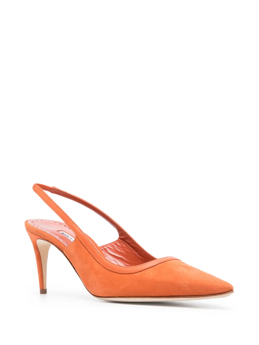 Women Manolo Blahnik Alassa 70mm Suede Pumps 2 Women Manolo Blahnik Alassa 70mm Suede Pumps - Image 2