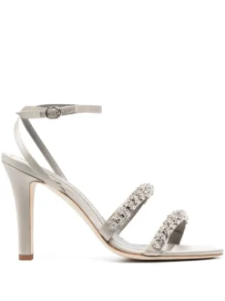 Women Manolo Blahnik Vedada 105mm Crystal-strap Sandals