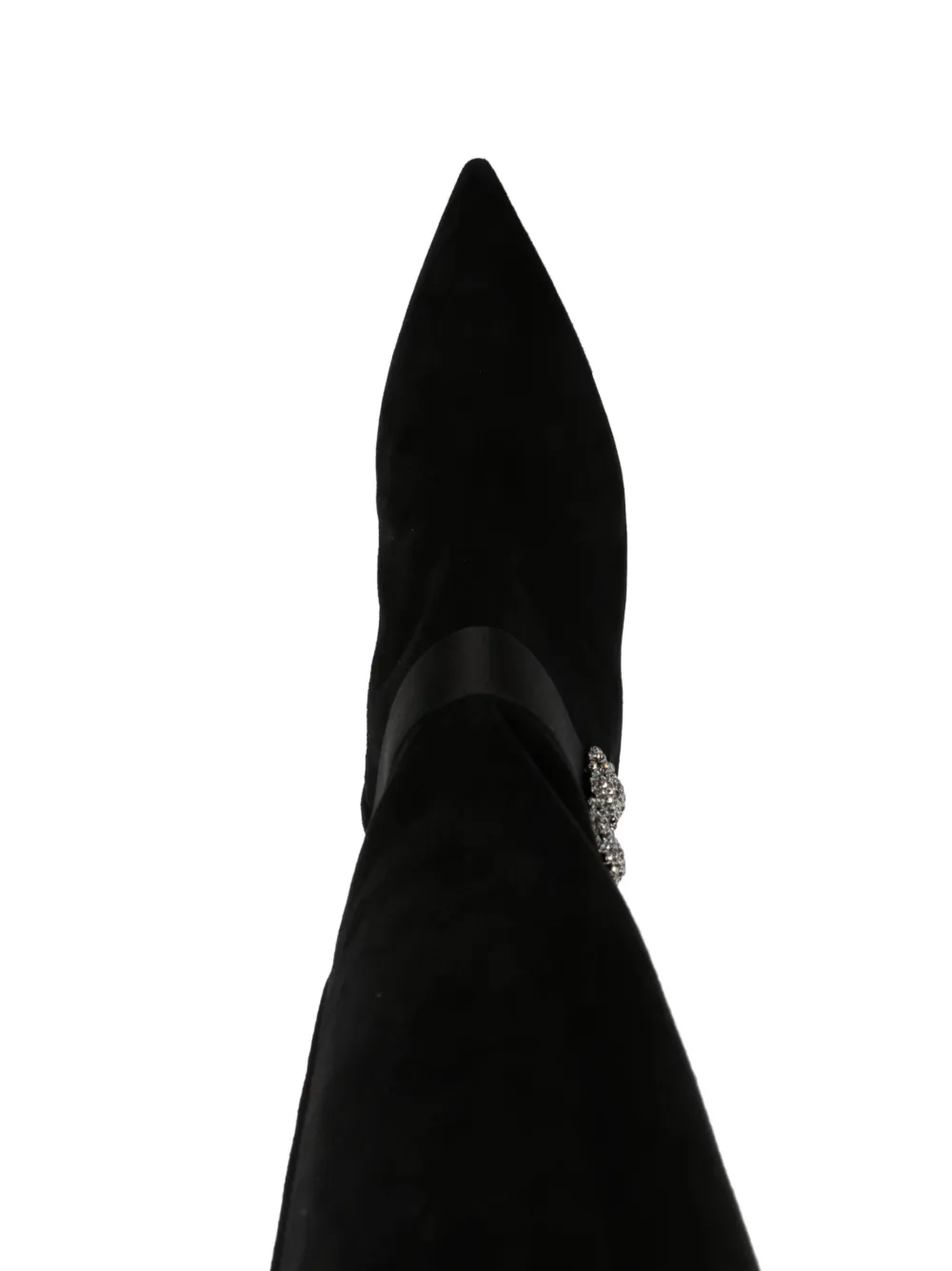 Women Manolo Blahnik Pliniahi 70mm Pointed-toe Knee Boots 4 Women Manolo Blahnik Pliniahi 70mm Pointed-toe Knee Boots - Image 4