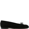 Women Manolo Blahnik Veralli Flat Suede Ballerinas